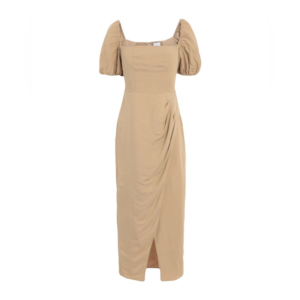 NWT & Other Stories Beige Midi Dress Size 2